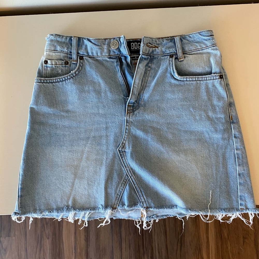 BDG retro jean mini skirt - size SMALL